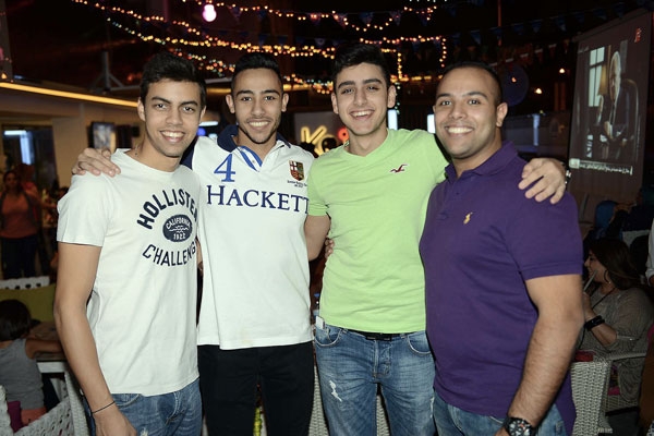 سيف قطامش ونور قطامش وتيام قمر واياد قمر