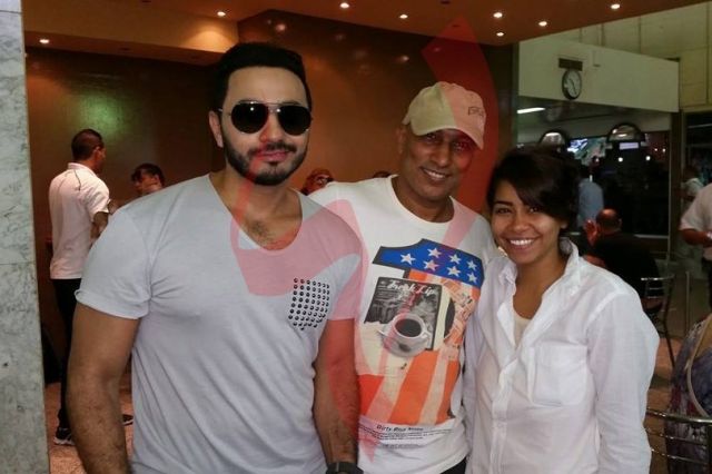 لقاء خاطف بين شيرين وتامر حسني! هل عادت المياه إلى مجاريها؟