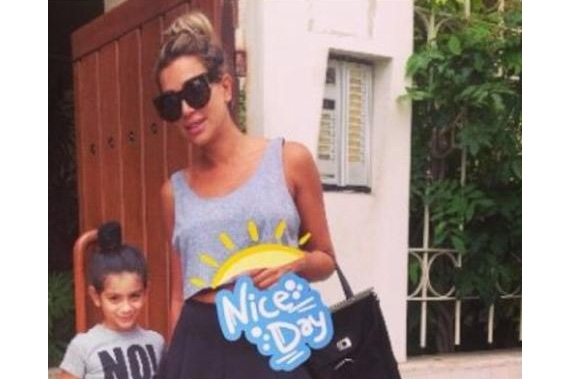 ابنة مايا دياب نسخة مصغّرة عنها... ما رأيكم؟