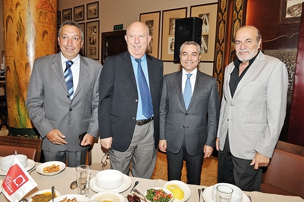 وليد كرم وكمال أبو فرحات ومروان حايك وأنطوان بستاني