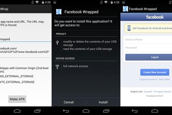 تحويل المواقع إلى تطبيقات لتوفير المزيد من الحماية في أندرويد Android