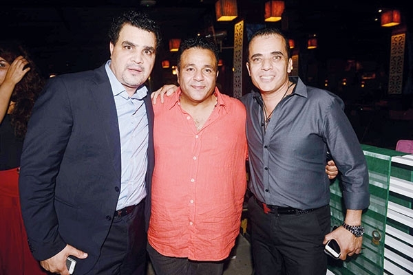 محمد الشقنقيري ومحمد فؤاد ومجدي كامل