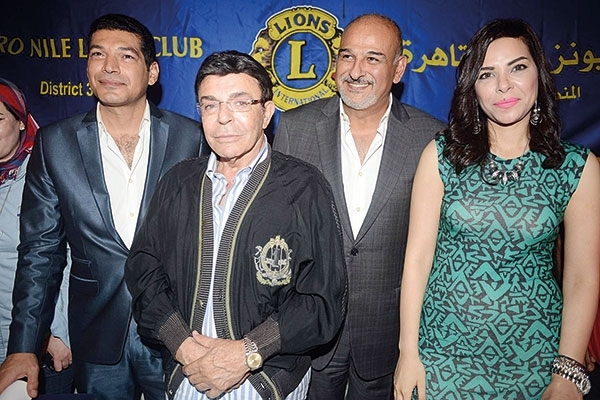 ألفت عمر وجمال سليمان وسمير صبري وباسم سمرة