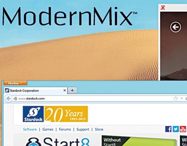 تشغيل البرامج ضمن نوافذ في ويندوز 8.1