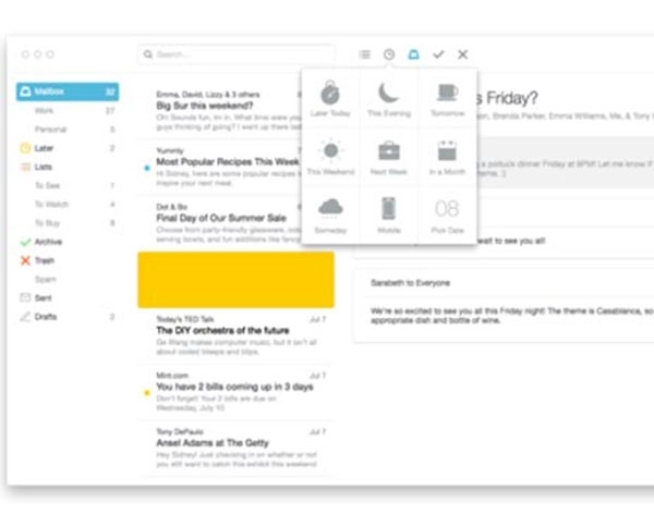 إطلاق النسخة التجريبية من تطبيق البريد الإلكتروني 'ميل بوكس' لماك M.A.C
