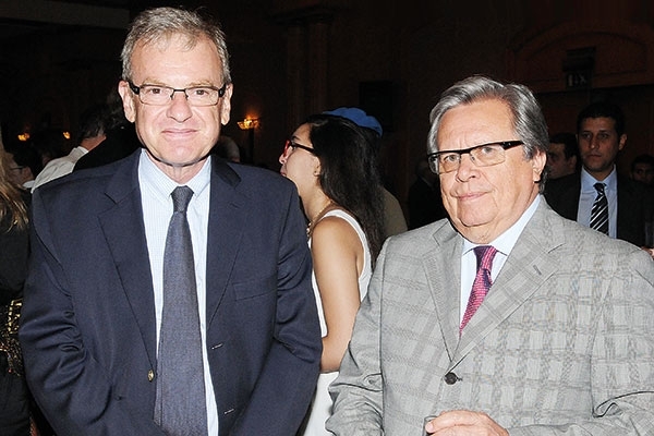 السفير المكسيكي جايمي غارسيا والسفير الفرنسي باتريس باولي