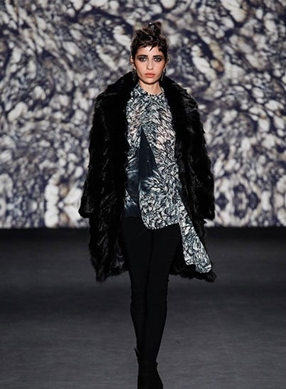 عرض Nicole Miller للأزياء الجاهزة لخريف وشتاء <strong  dir='ltr'>2014/2015</strong> من نيويورك