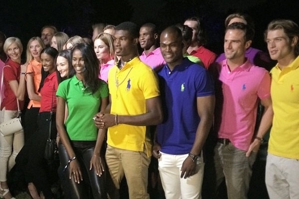 رالف لورن يستضيف مدعويه في سنترال بارك