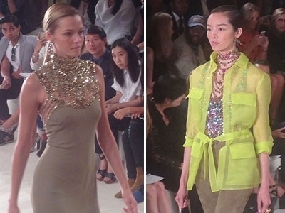 في عرض رالف لورن، باليرينا أرستقراطية في الصحراءفي عرض رالف لورن، باليرينا أرستقراطية في الصحراء