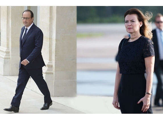 فاليري تكشف أسرار خيانة الرئيس الفرنسي لها والعشيقة تتألّق بفستان إيلي صعب