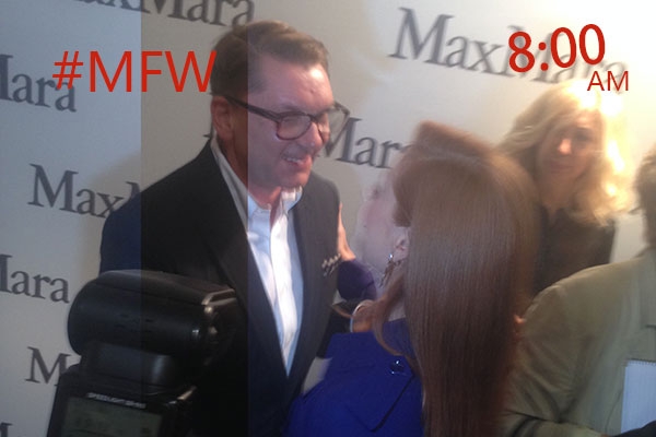 اليوم الثاني... في كواليس عرض Max Mara