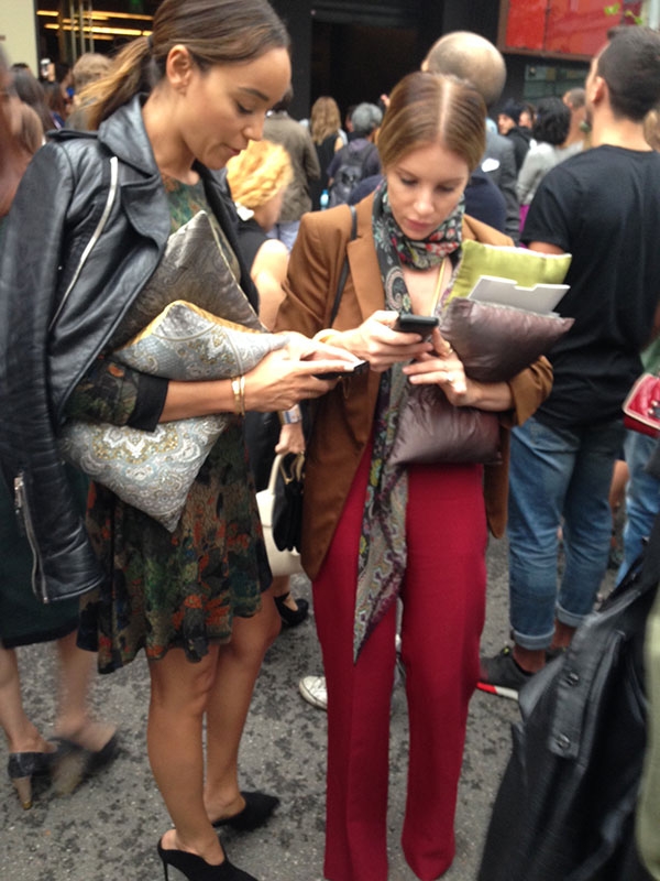 Street Style...  Etro Show