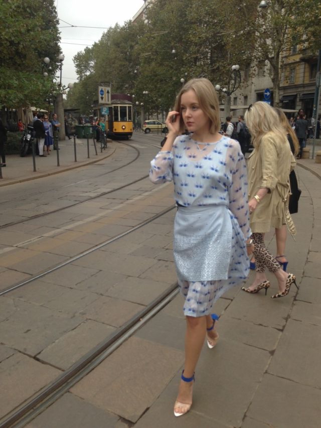 Street Style... من شوارع ميلانو