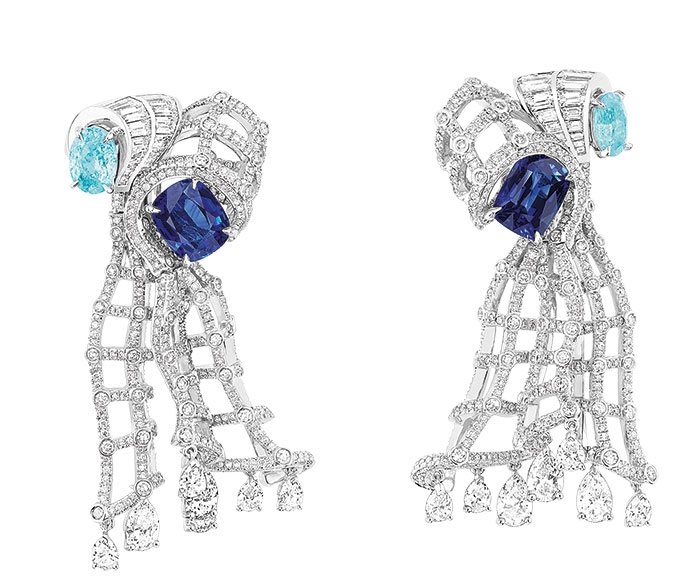 فيكتوار دو كاستيلان تحوّل القماش إلى أحجار كريمة في مجموعة مجوهرات Archi Dior