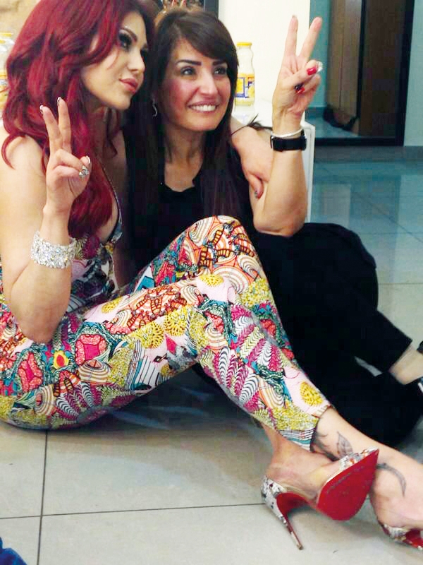 أمل مع هيفاء وهبي