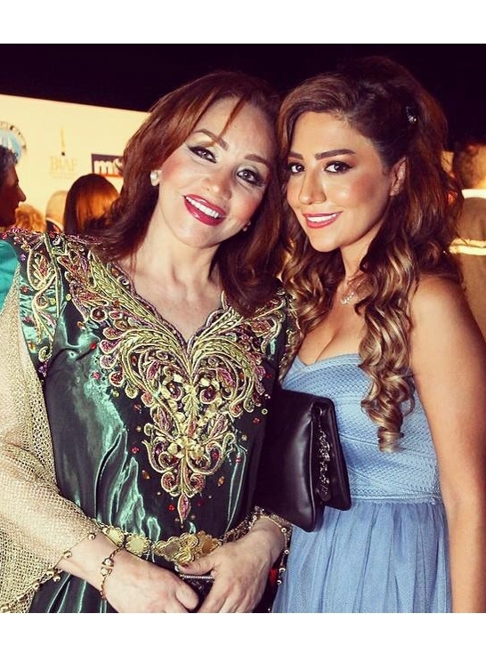 مع الزميلة سارة عبدو