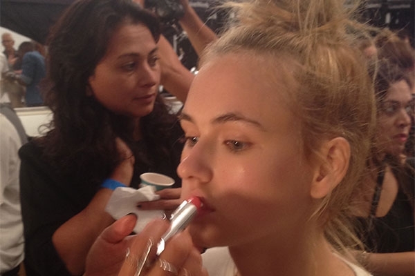 بالفيديو - لها في كواليس المصممة Nanette Lepore‎