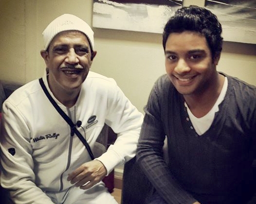 أحمد جمال وأشرف عبد الباقي في كواليس 'شيكافوريا'