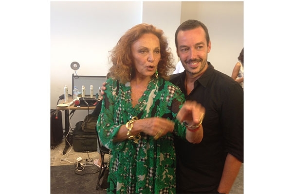 لها في كواليس DVF<br /> لها في كواليس DVF<br />