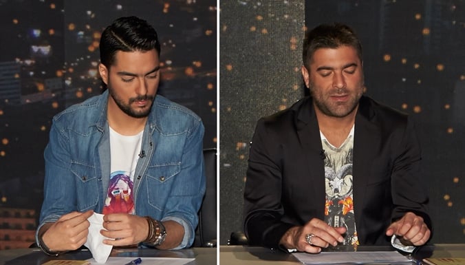 هل تسرق وسامة وائل كفوري وحسن الشافعي الأضواء من أحلام ونانسي ؟