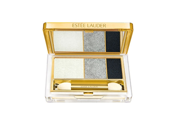 متألقة Estee Lauder Pure Color Instant Intense Eyeshadow Trio in Smoked Chrome
