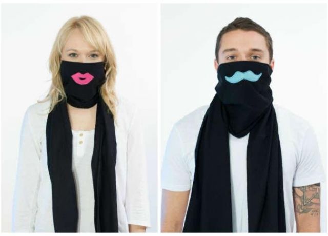 بالصور- وشاح جديد يخلصَك من انفلوانزا وسعال الشتاء!