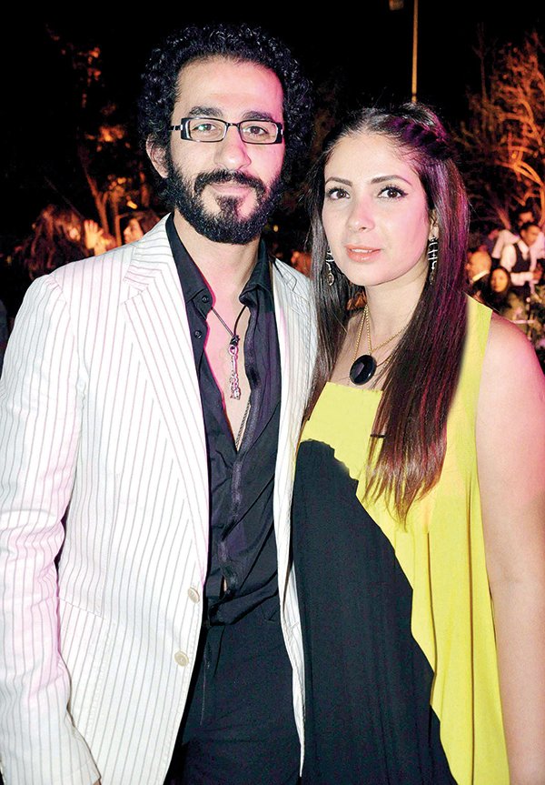 منى زكي وأحمد حلمي