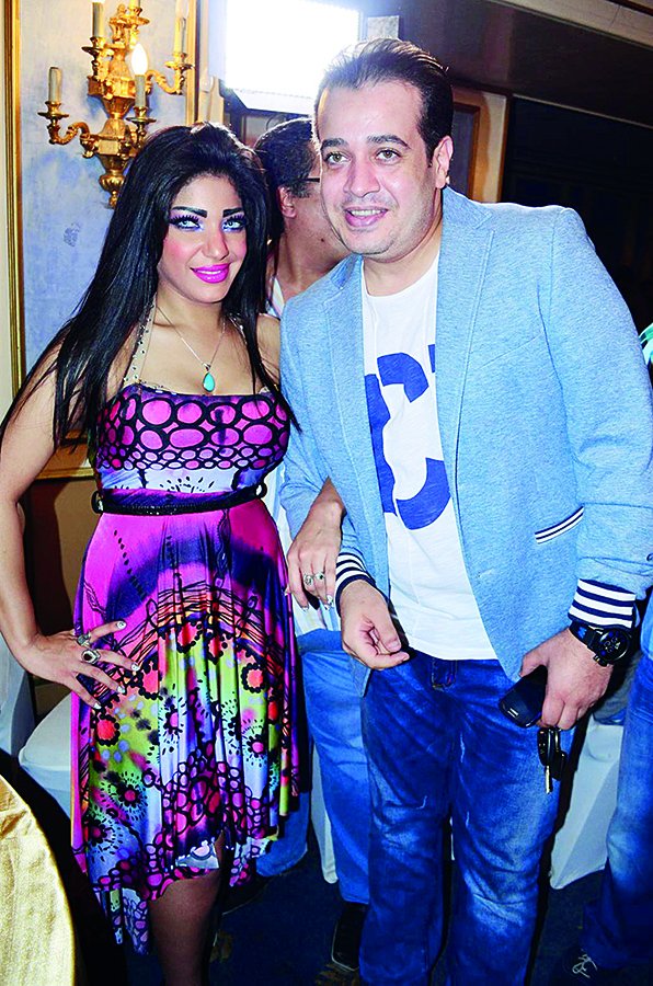 صوفيا شاهين و طارق عبد الحليم
