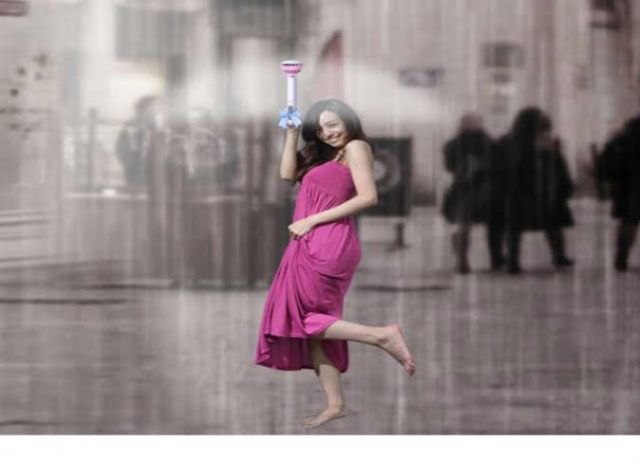 بالفيديو: ابتكار ثوري- مظلة غير مرئية تحميك من المطر!