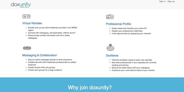 شبكة إجتماعية عربية للأطباء في الشرق الأوسط وشمال إفريقيا