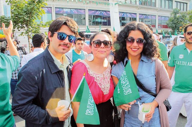 Saudi National Day celebrations in Toronto