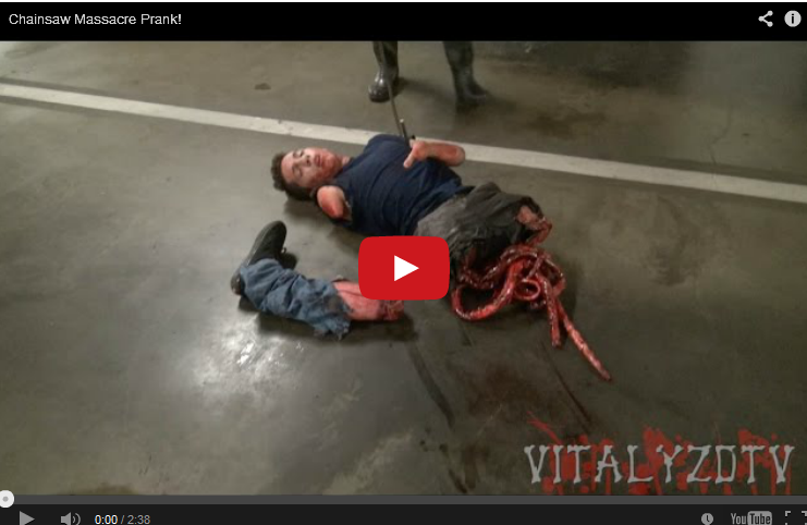 بالفيديو - مقلب مرعب عن سفاح يحصد 12 مليون مشاهدة خلال 3 أيام