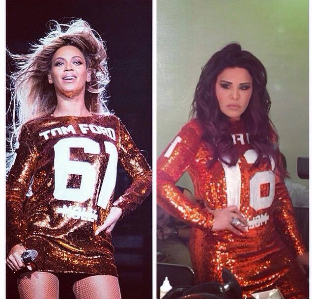 من الأجمل؟ أحلام أم بيونسيه