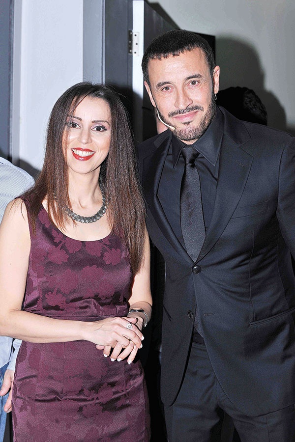 مع كاظم الساهر