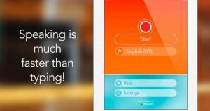 وداعاً للكتابة- تطبيق يحول الكلام الى نصّ مكتوب!!