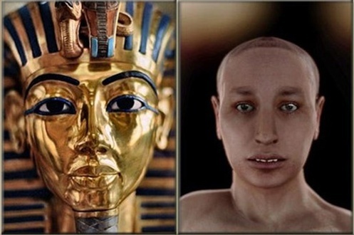 بسبب زنا المحارم، توت عنخ أمون كان أعرج بأفخاذ أنثوية وأسنان بارزة، من اكتشف شكله الحقيقي؟