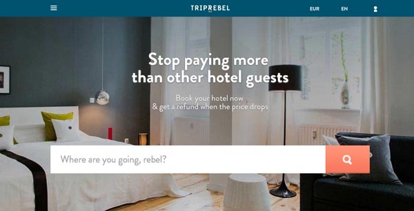 موقع لإجراء الحجوزات الفندقية مع ضمان إعادة النقود في حالة انخفاض السعر