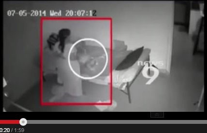 الفيديو الذي هز فايسبوك خادمة هندية تعذب طفلة رضيعة