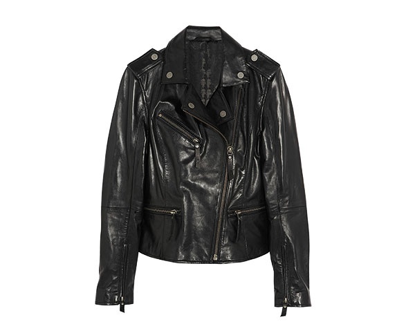 سترة جلدية من Karl Lagerfeld