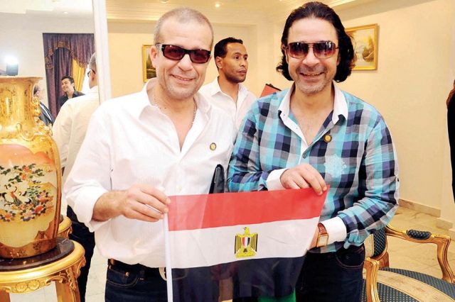 مدحت صالح وشريف منير