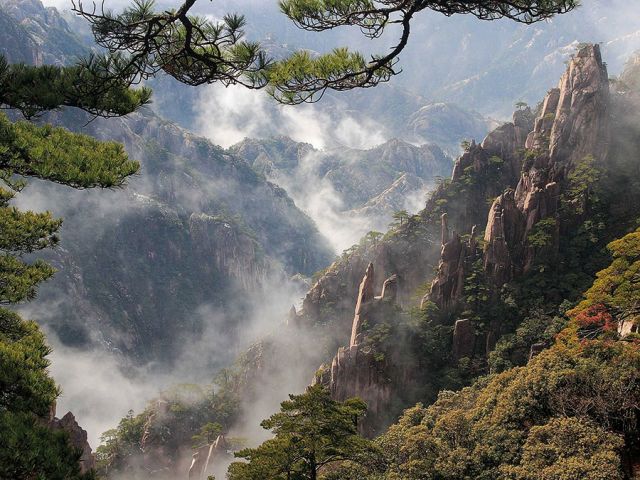 جبل هوانغشان Huangshan في الصين