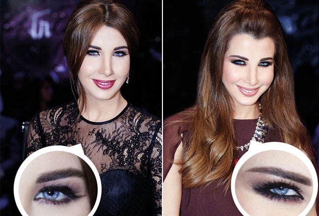 إليك كيف تحصلين على هاتين الإطلالتين لنانسي عجرم، نصائح من مزيني شعرها ووجهها