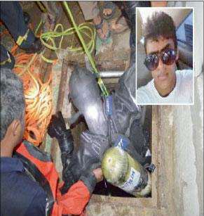 بعد مقتل أب وأبنه، حفرة صرف صحي تتسبب في قتل طالب سعودي!