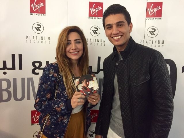 مع الزميلة سارة عبدو