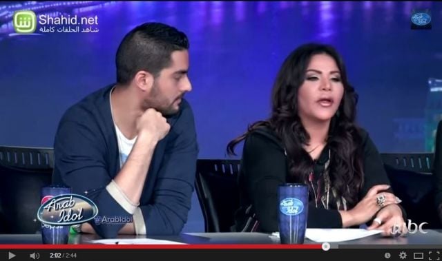 فيديو ابتسام في أراب أيدول وراغب توقّع لها النجومية