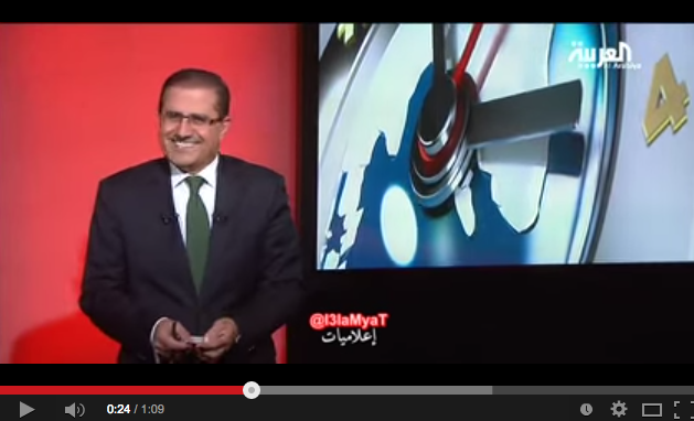 بالفيديو- عطسة تضع مذيع العربية في موقف محرج مباشرة على الهواء