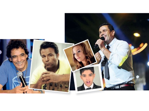 حقيقة ظهور محمد منير ومحمد فؤاد في مسلسل عمرو دياب