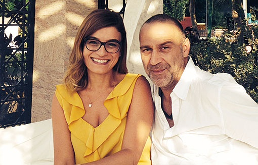 برترام كاي والزميلة رولا الخوري طبّال