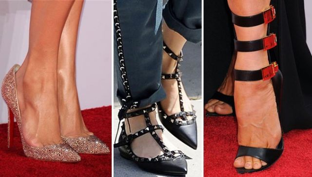 أحذية المشاهير بالصور