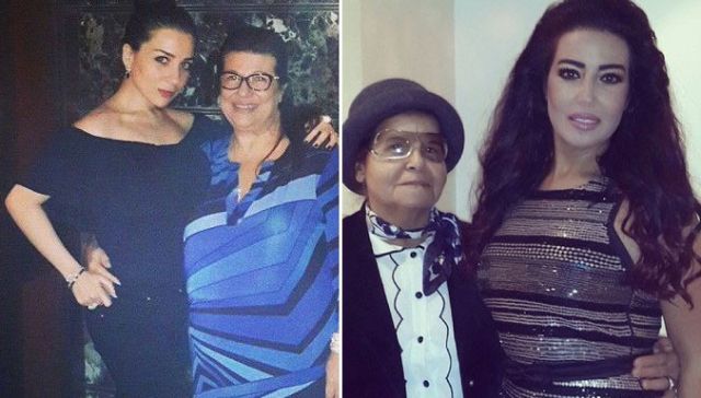 بالصور- مي عزّ الدين شيرين عبد الوهاب سميّة الخشاب ونانسي عجرم مع والداتهن، ما رأيكم بالشبه بينهن؟